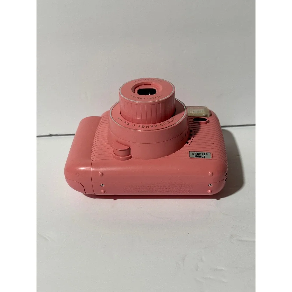 Sharper Image Instant Camera Pink 60mm Camera Untested for parts only
